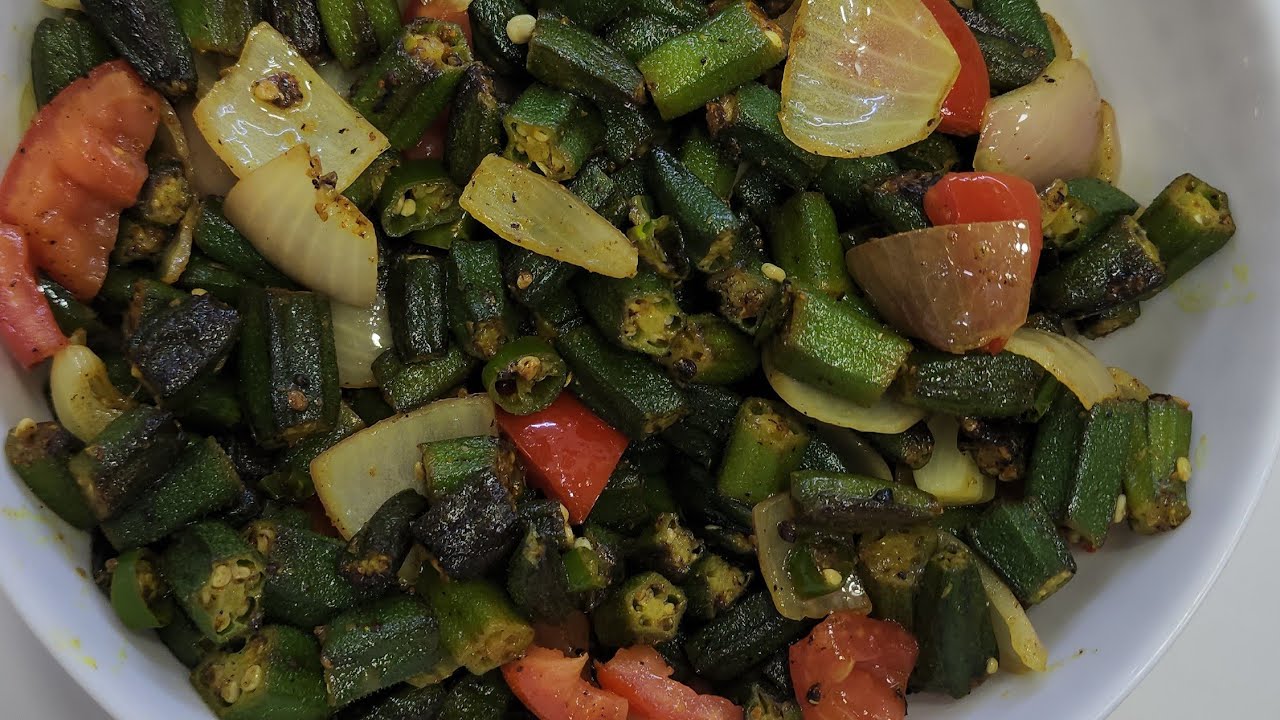 Bhindi. Rang barangi in our Brunch