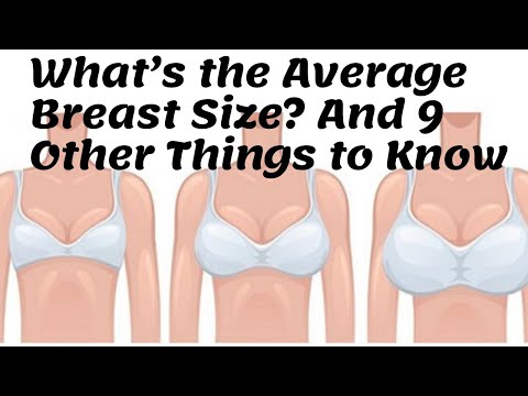 What is the Average Breast Size of a Woman ?