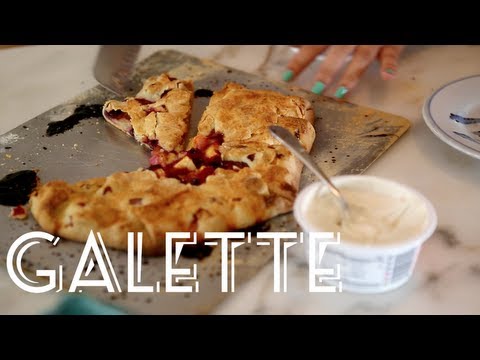 How to make Galette - A free form Fruit Tart Recipe