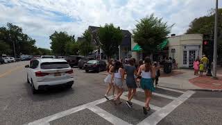 ⁴ᴷ⁶⁰ Cycling Southampton Downtown to Cooper’s Beach, Suffolk County, Long Island (August 15, 2020)