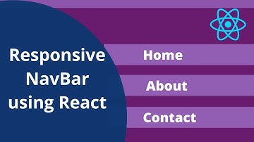 Responsieve navigatiebalk met React, React BootStrap en React Router Dom