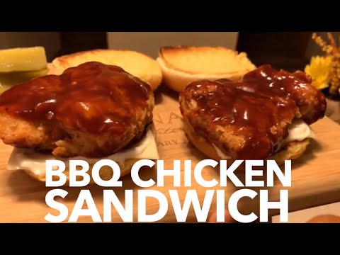How to make Fried Barbecue Chicken Sandwiches
