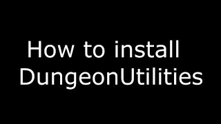 How to install Forge/ChatTriggers/DungeonUtilities for 1.8.9 (READ DESCRIPTION)