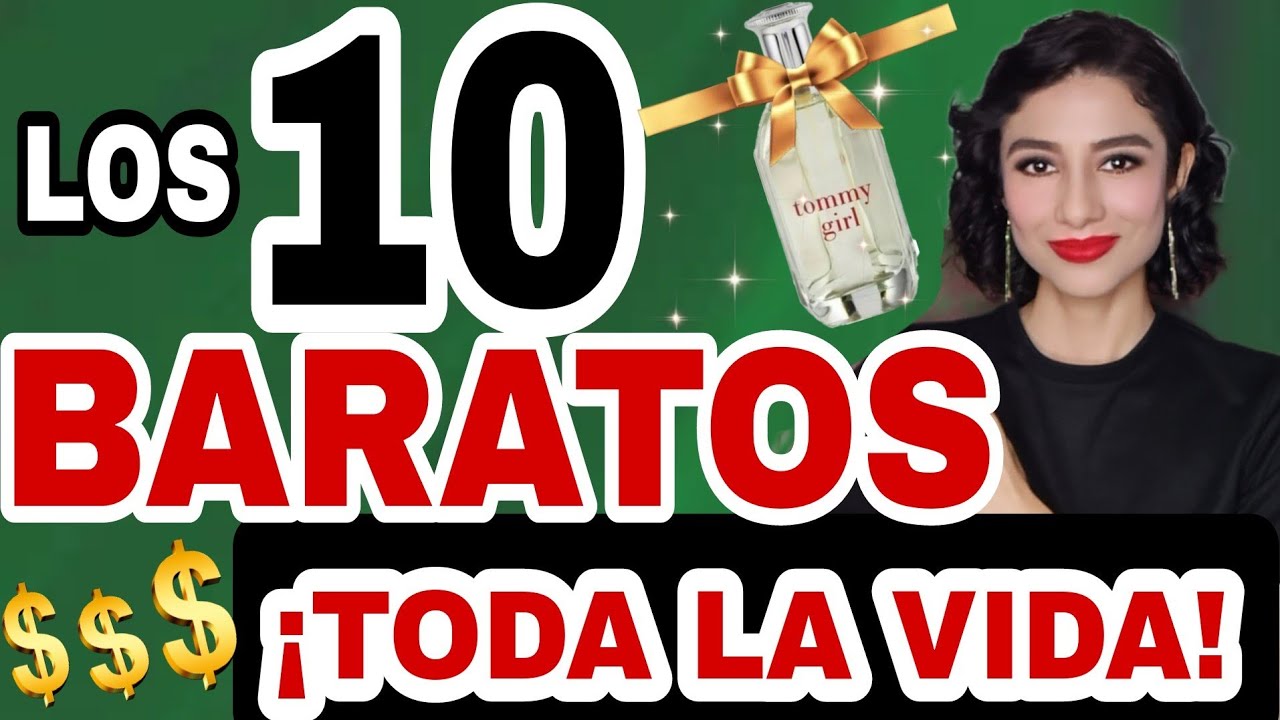 ✅️10 PERFUMES BARATOS PARA TODA LA VIDA...son tan bellos encantan para siempre🔴 ❤️