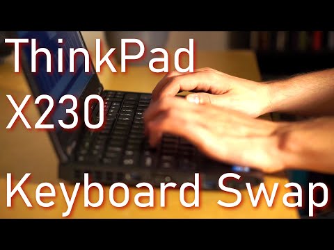Building the Perfect ThinkPad X230 Part 2: Keyboard Swap