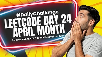 2191. Sort the Jumbled Numbers || July 24th || LeetCode Daily || C++, DSA, Sorting || Hindi