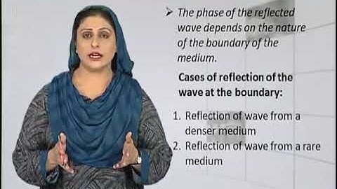 Physics - Fsc Part 1 Chapter 8 Reflection of Waves- Physics