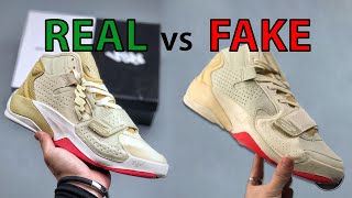 JORDAN ZION 2 Fossil REAL vs FAKE