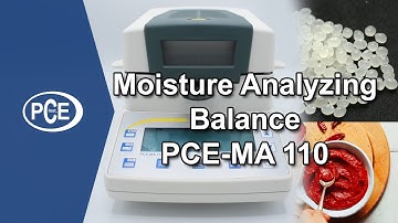 Moisture Analyzing Balance PCE-MA 110