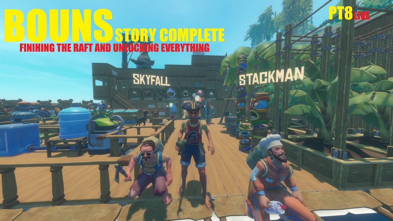 Raft - Bonus After Story Unlocks - Finally This Is The End Of Our ...