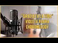 GRACIAS a la VIDA en guitarra de 🎵 VIOLETA PARRA 🎵 (como tocar AVANZADO) con PARTITURA