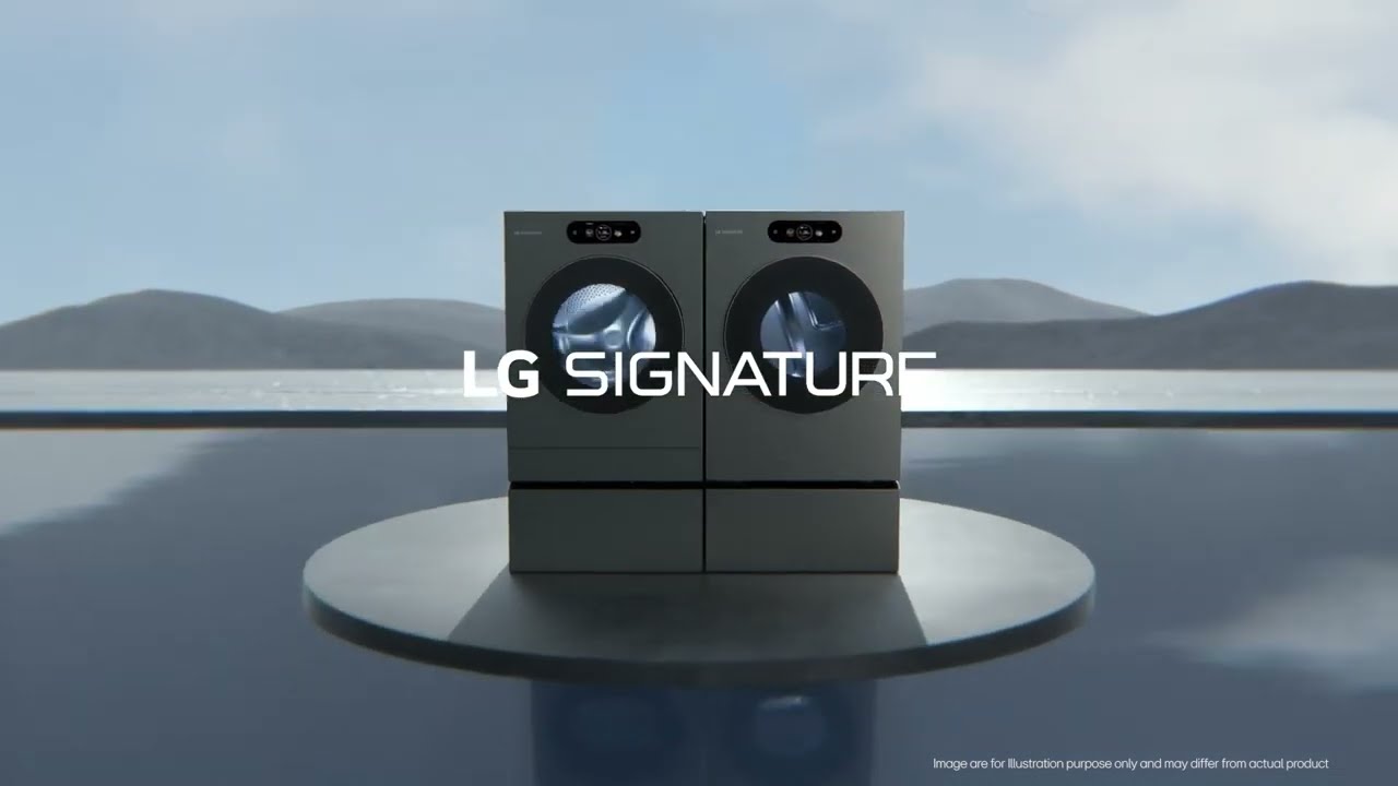 LG SIGNATURE Washer & Dryer – Perfectly Paired for Seamless Luxury