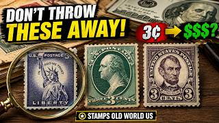 3 OLD U S STAMPS You Should NEVER Throw Away Hidden Value Revealed