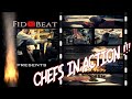 .clip chefs in action  mixing process in the kitchen and home studio prodfidbeat hopsessed