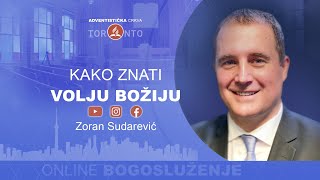 2022-05-28 "Kako znati volju Božiju" - Zoran Sudarević