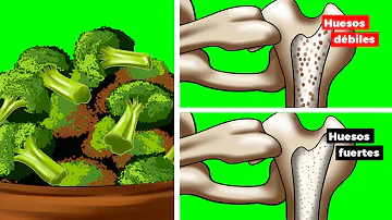 ¿Qué alimentos eliminan el calcio de los huesos?