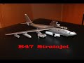 Model Build B47 Stratojet Bomber Hasegawa Time lapse US Air Force