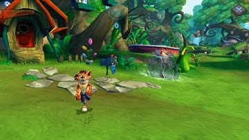 Xenia Xbox 360 Emulator - Crash of the Titans Ingame / Gameplay! (1.0.266-canary)