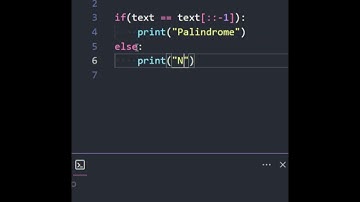 Is it a Palindrome? 🔁 | Python Trick in 30 Seconds #python #shorts