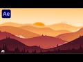 Vector Animation In Adobe After Effects - Project Files Are Available.