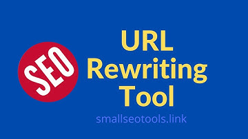 How to Rewriting any URL | Smallseotools