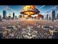 3 hours ago! The US President fled after key cities were destroyed!