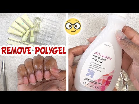 How To Remove Polygel Nails - How to Remove Polygel Nails at Home