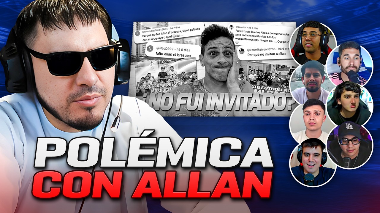 🔴ACLARAMOS EL POLÉMICO VIDEO DE ALLAN EN CONTRA DE MOSQUETERMOS