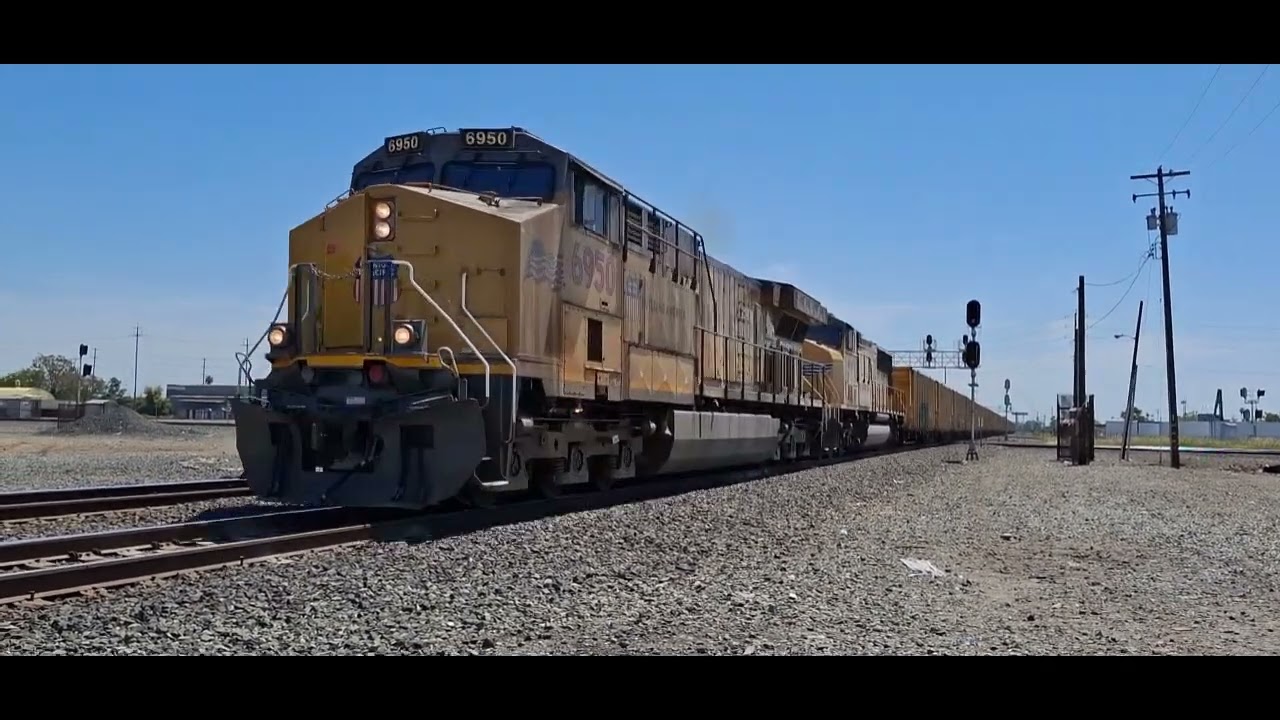 Railfanning Stockton (Amtrak San Juaqoins, BNSF, UP)