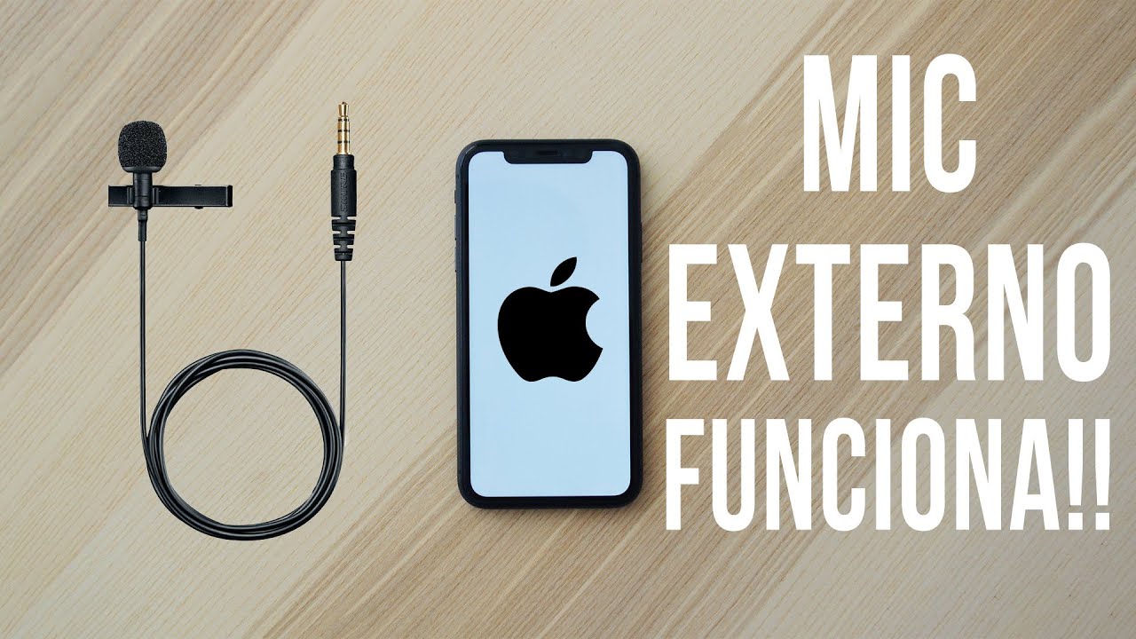 MICROFONO EXTERNO en iPhone, FUNCIONA !! 