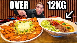 TRYING TO BECOME A MILLIONAIRE BY EATING THE BIGGEST FOOD CHALLENGE IN ASIA! Joel Hansen RAW