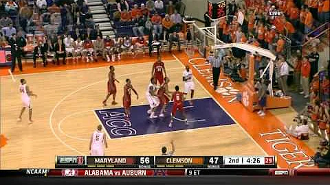 Maryland vs Clemson Men's Basketball Highlights