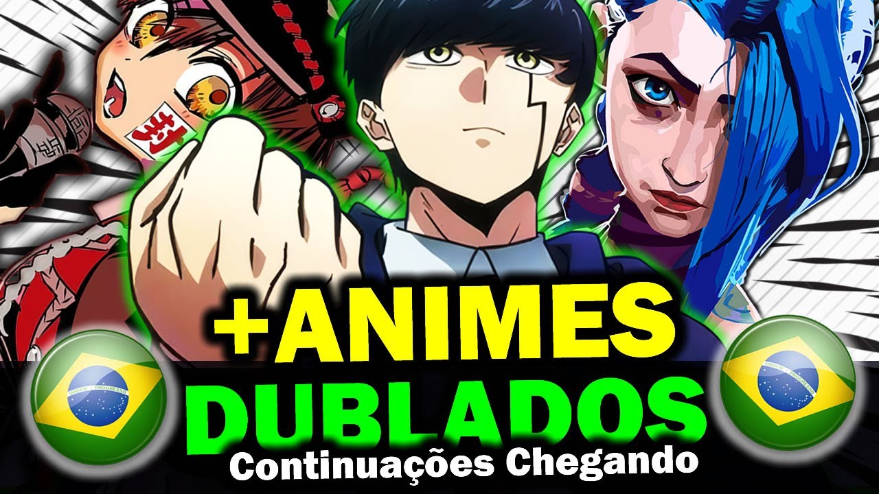 Voltou Animes Dublados na Netflix Brasil 