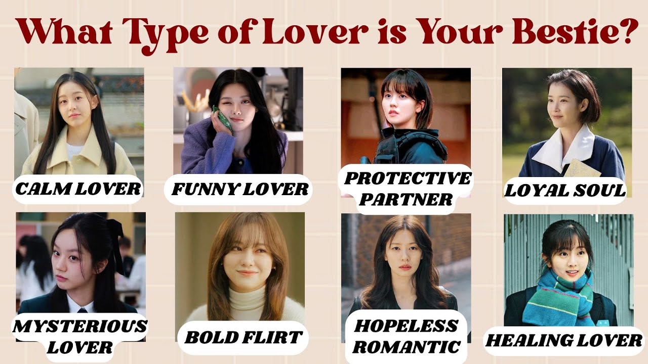 What Type of Lover is Your Bestie?🌸 | Fun Personality Quiz  |  