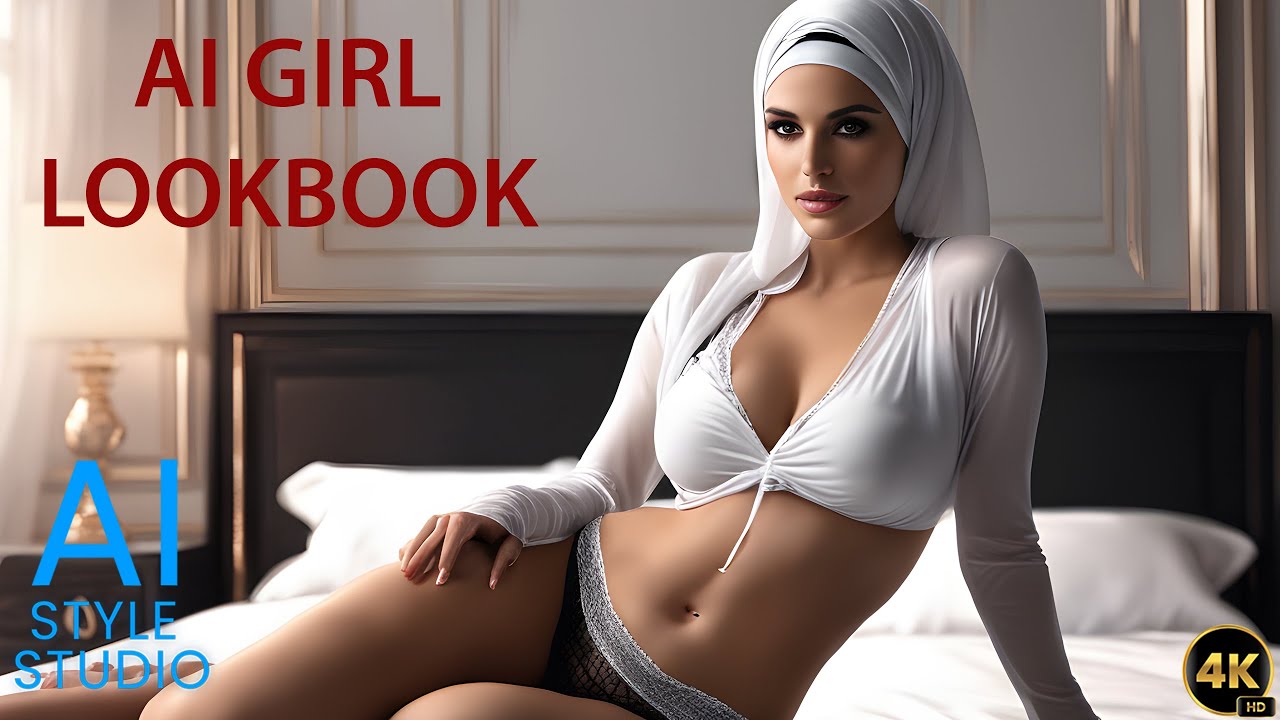 Arabian Glamour Reimagined in AI Art Lookbook Girl Video