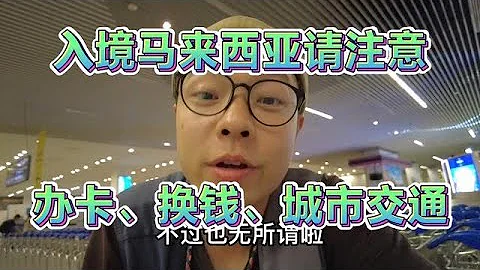 入境马来西亚请注意，机场办卡、换钱、城市交通，机场到中国城！【Han】 - 天天要闻