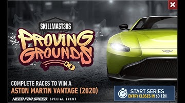 Need For Speed No Limits: Aston Martin Vantage (2020) | Proving Grounds (Day 1 - Warm-Up)