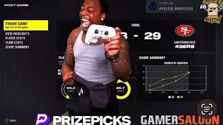 MADDEN GOD HAS A NERVOUS MELTDOWN AGAINST PRO PLAYER $500 GAMERSALOON