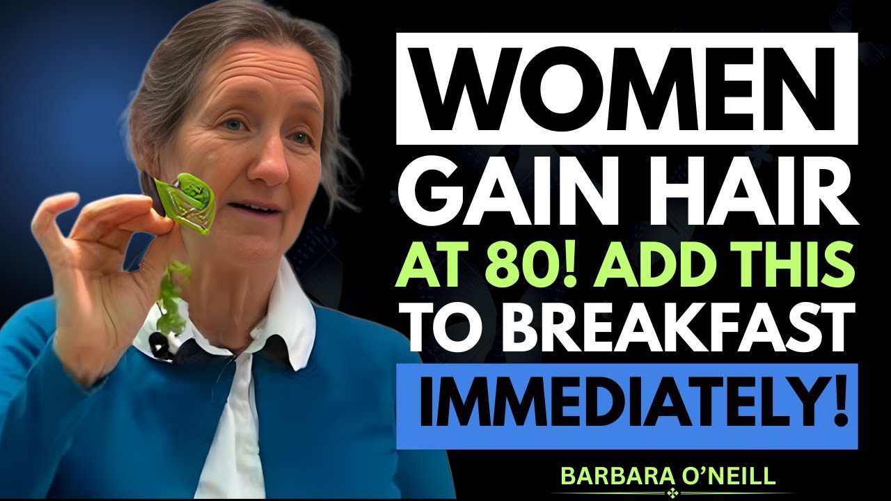 Over 60  Add This Breakfast Food to Stop Hair Loss Fast