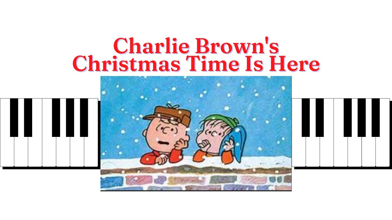 Charlie brown christmas time fabric