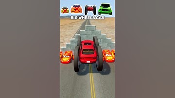 Cars vs Wall Part 2 #beamngdrive