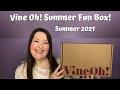 Vine Oh! Summer Fun! Unboxing 2021 / Wine and Lifestyle