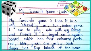 My favourite Game essay in English |My favourite Game ludo essay| Essay on ludo screenshot 5