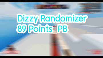 Dizzy Randomizer 89 POINTS PB  | Roblox Arsenal