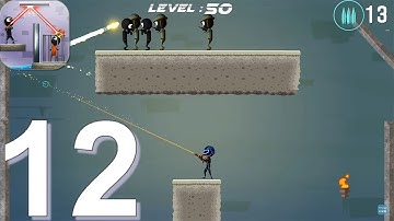 Stickman Shooter: Elite Strikeforce - Gameplay Walkthrough Part 12 New Update (Android)