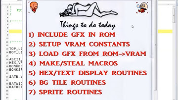 PCEngine-Turbografx ASM Programming ep06a Loading Gfx to VRAM