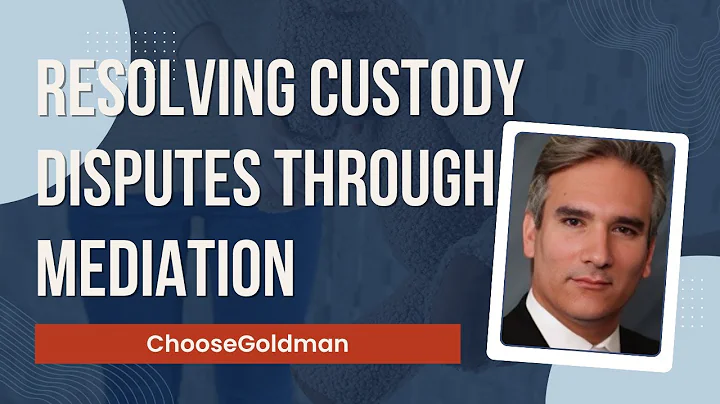 How Mediation Resolves Child Custody Disputes in Divorce