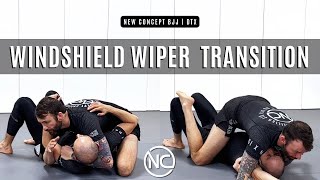 New Concept BJJ | Windshield Wiper Transition from Side Control | NoGi Coach Caleb Flippin