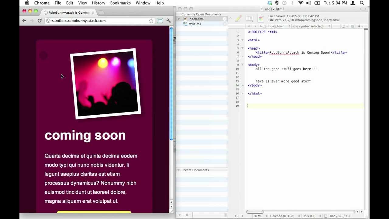 How do I add headings and paragraph text to an HTML page? - YouTube