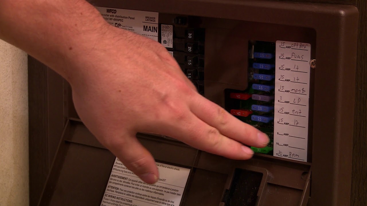 Salem/Wildwood Systems Breaker Panel - YouTube